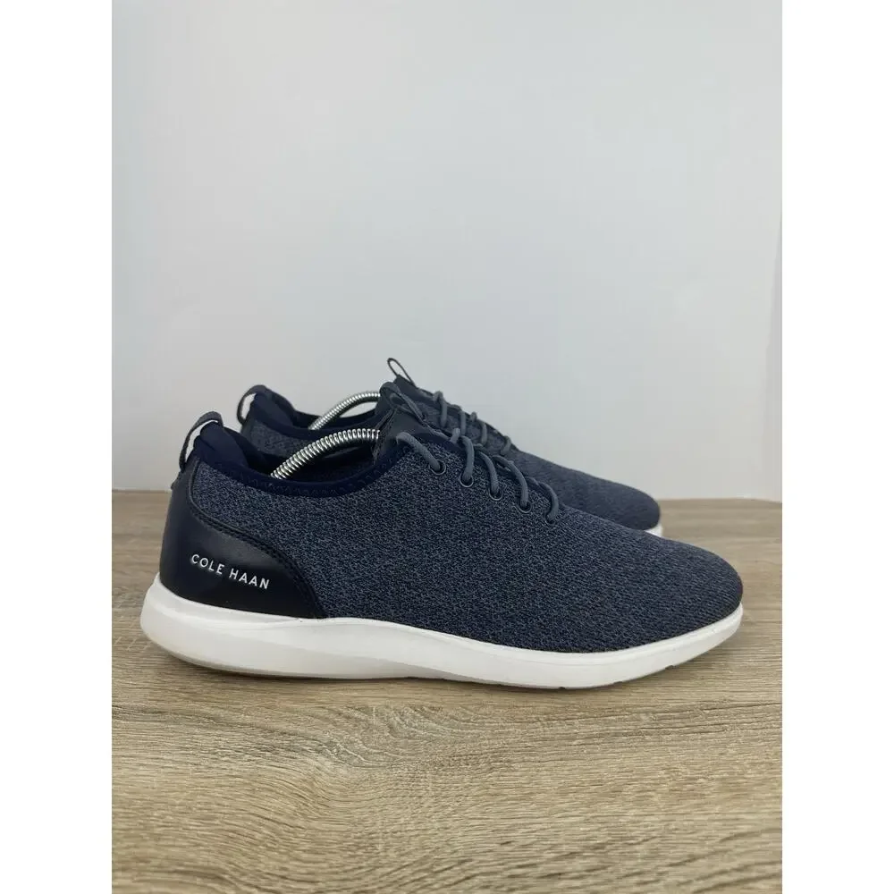 Cole Haan Grand OS Knit Sneakers Men’s 10.5M Blue Lightweight Casual Shoes